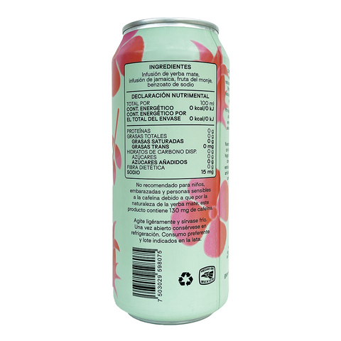 Capibara Yerba Mate Jamaica (Paquete de 12)