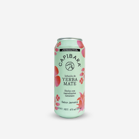 Capibara Yerba Mate Jamaica 473ml  Paquete de 12